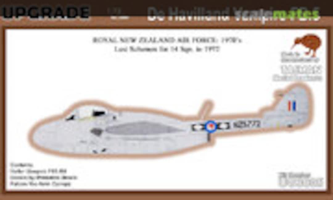 1:72 De Havilland Vampire FB.5 (Tasman Model Products UG3005)