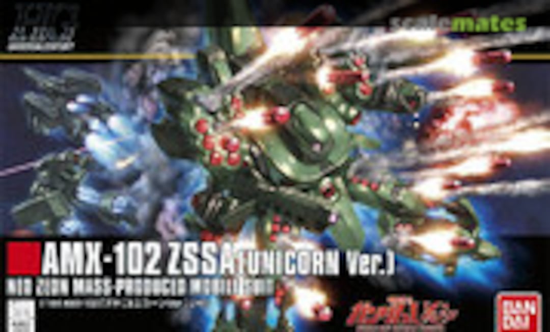 1:144 AMX-102 Zssa (Unicorn Ver.) (Bandai 0190135) 0190135