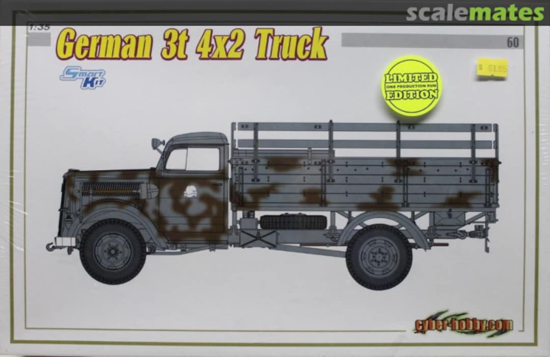 Boxart 3t 4x2 Truck 6670 Cyber Hobby Boxart 3t 4x2 Truck 6670 Cyber Hobby