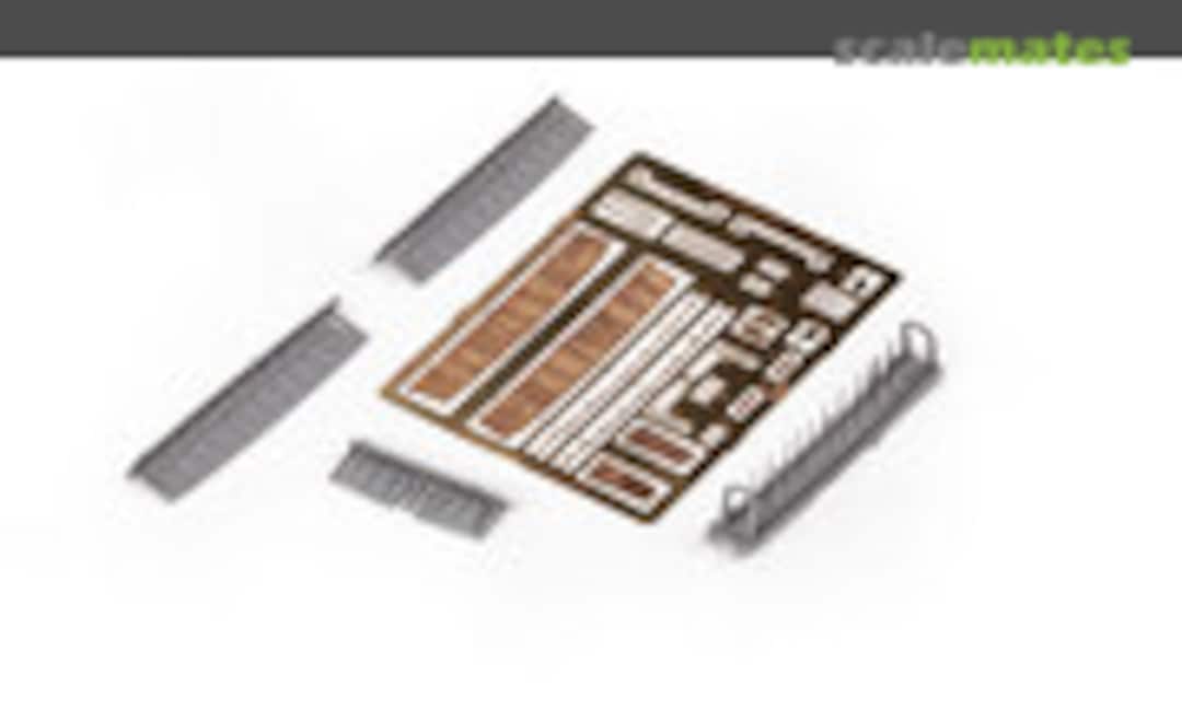 1:48 Spitfire Mk.V landing flaps Brassin PRINT (Eduard 648738)