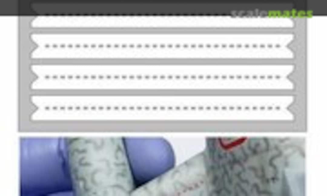 1:72 Luftwaffe Walk Lines 5x33 mm (Omask 80029) 80029