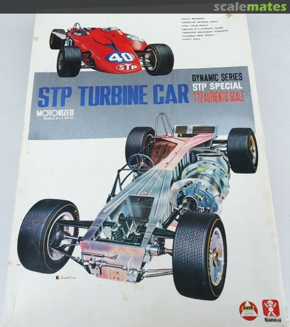 Boxart STP TURBINE CAR PC17-1800 Bandai