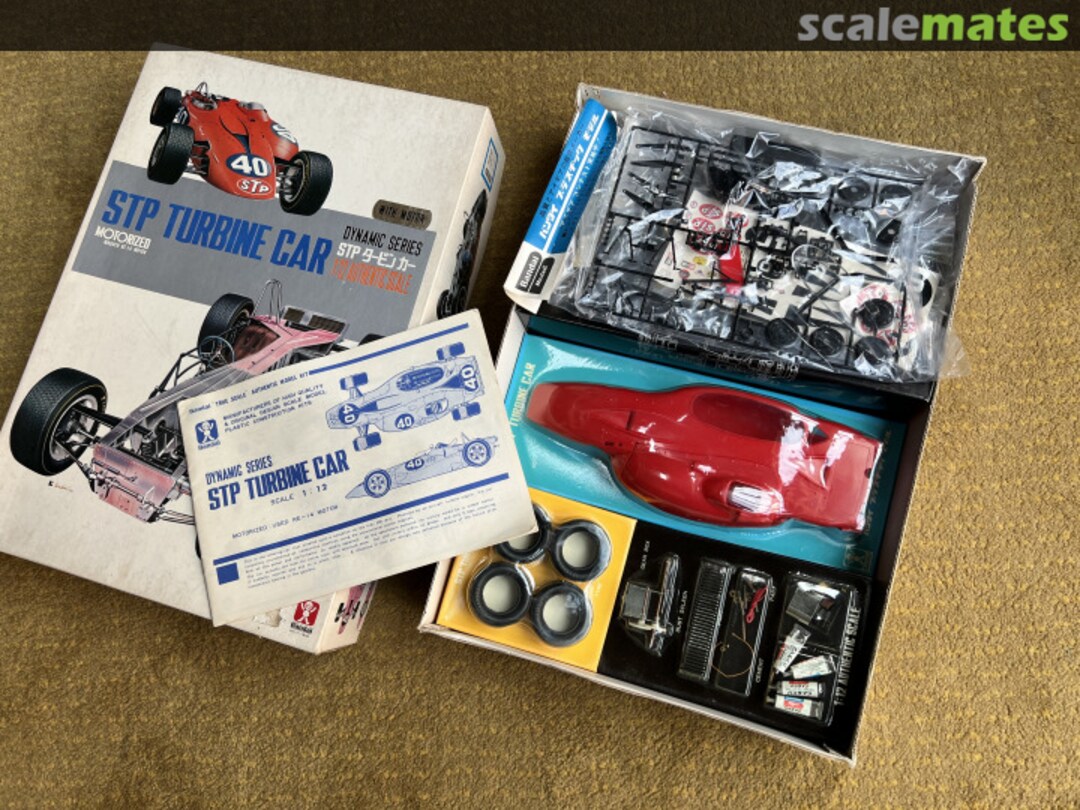 Contents STP TURBINE CAR PC17-1800 Bandai