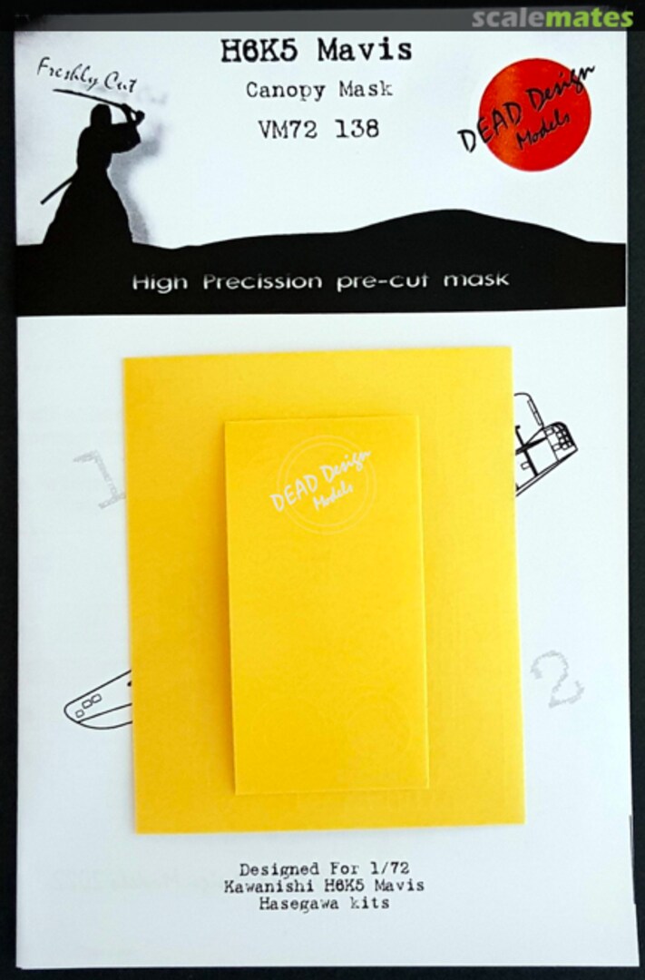 Boxart H6K5 Mavis - Canopy Mask VM72138 DEAD Design Models