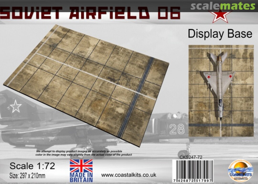 Boxart Soviet Airfield 6 CKS247-72 Coastal Kits Boxart Soviet Airfield 6 CKS247-72 Coastal Kits