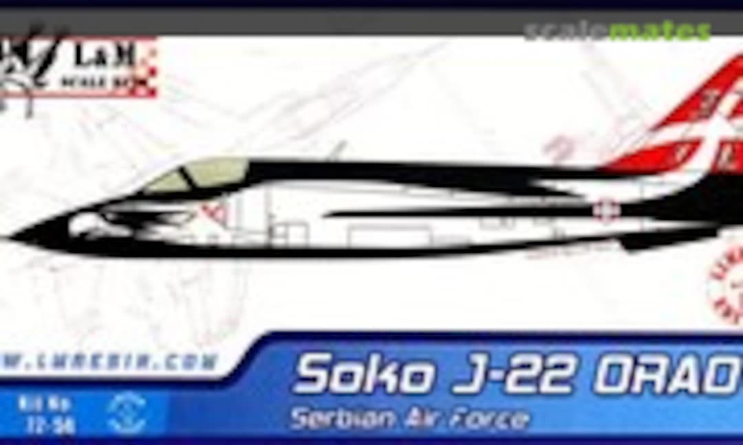 1:72 Soko J-22 Orao (L&amp;M Resin Kits 72-54)