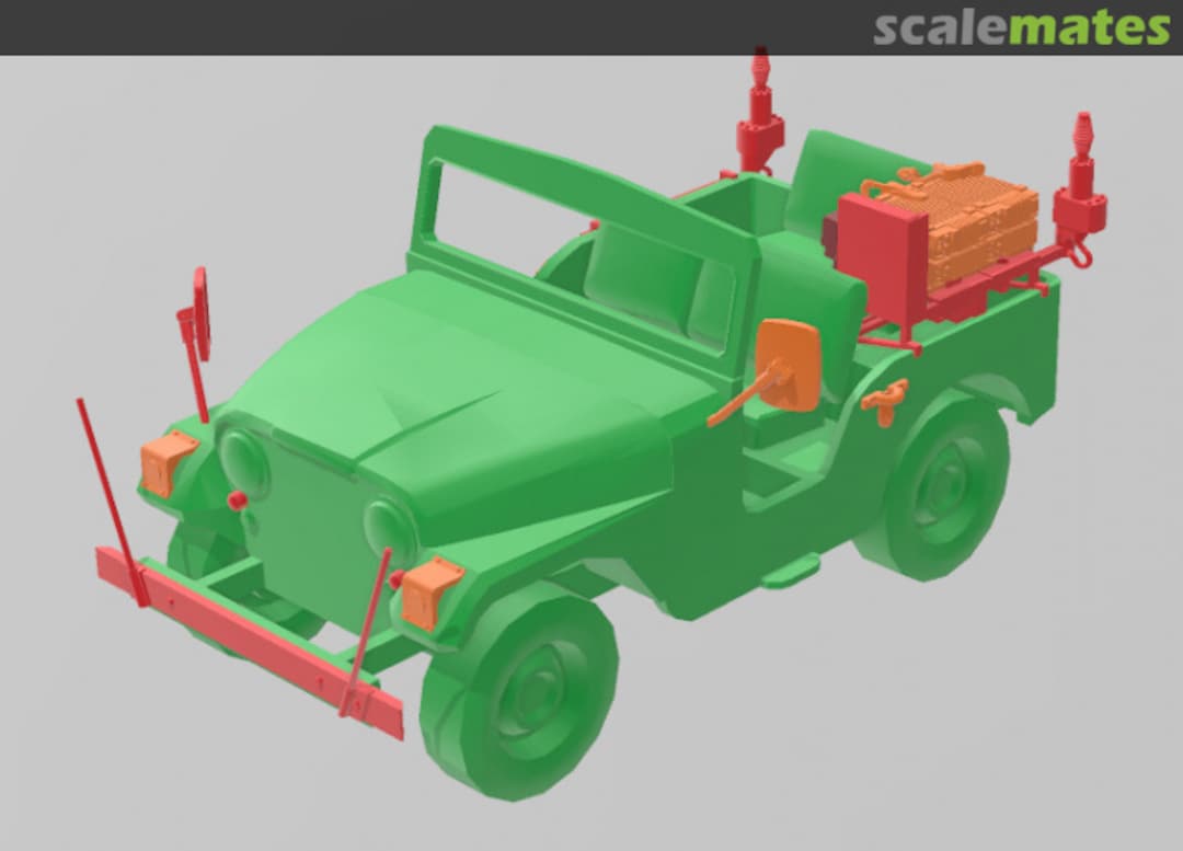 Boxart NEKAF Jeep NEKAF Jeep Sylly's Mini Models Boxart NEKAF Jeep NEKAF Jeep Sylly's Mini Models