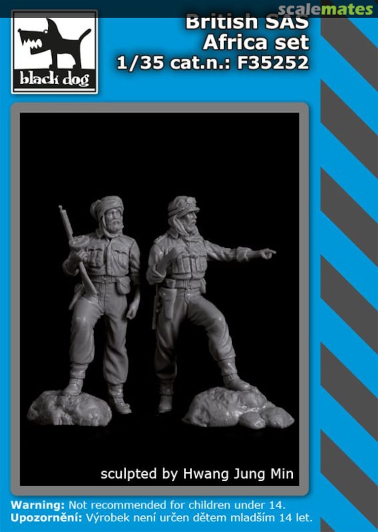 Boxart SAS Africa Set F35252 Black Dog Boxart SAS Africa Set F35252 Black Dog