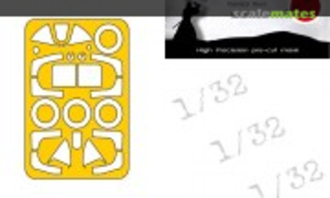 1:32 Supermarine Spitfire Mk.I early - Canopy Mask (DEAD Design Models NM32086) NM32086