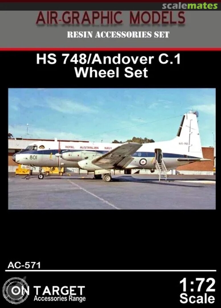 Boxart HS 748/Andover C1 AC-571 Air-Graphics Models