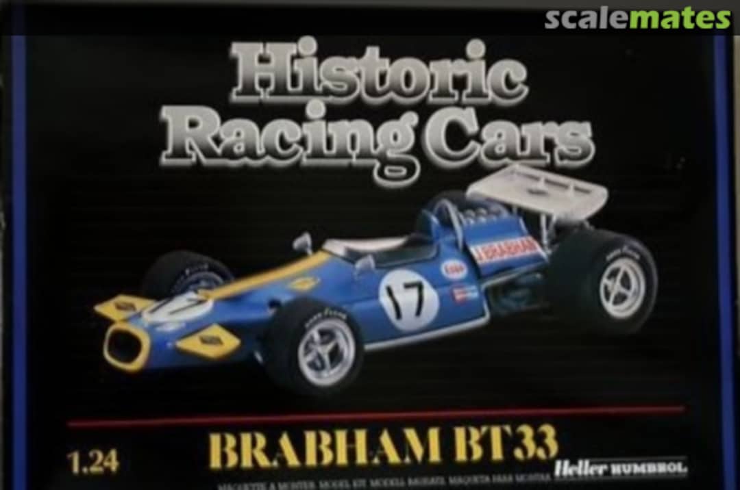 Boxart Brabham BT33 80748 Heller Boxart Brabham BT33 80748 Heller