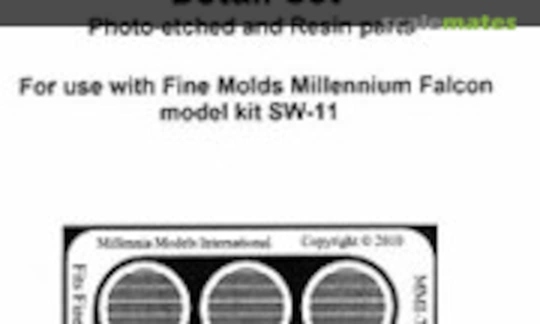 1:144 Millennium Falcon Engine Exhaust Grill Detail Set (Millennia Models International MMI-7776)