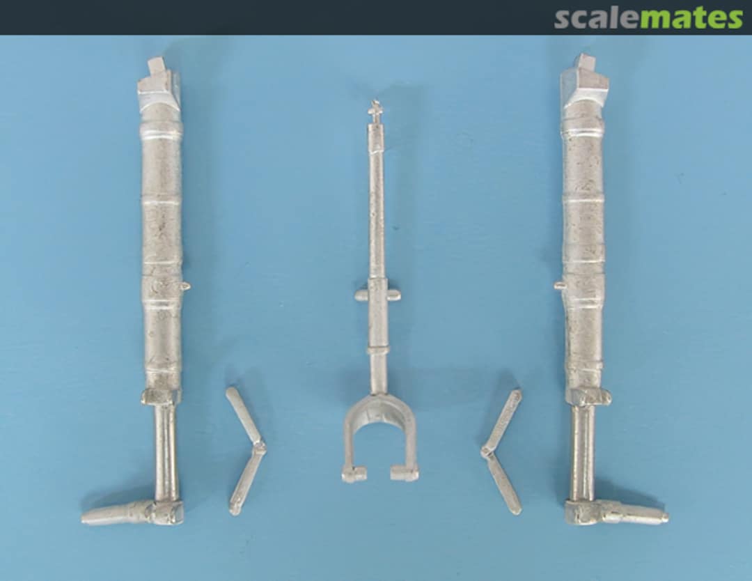 Boxart Messerschmitt Bf 109 Landing Gear 24005 Scale Aircraft Conversions