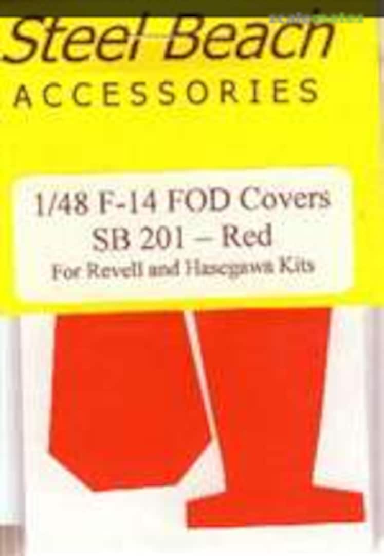 Boxart Red F-14 Tomcat FOD Covers 49001 Steel Beach Boxart Red F-14 Tomcat FOD Covers 49001 Steel Beach