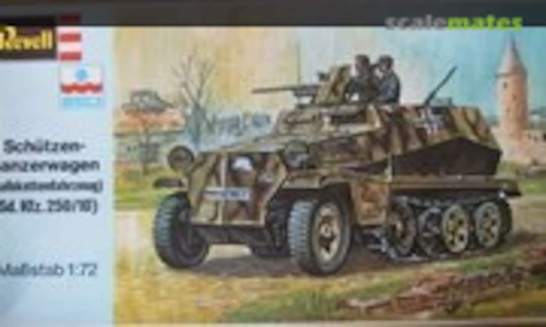 1:72 Schützen-panzerwagen (Halbkettenfahrzeug) (Sd. Kfz. 250/10) (Revell/ESCI H-2351)