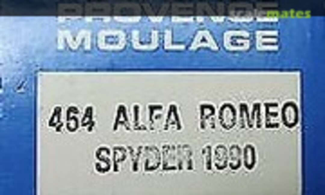 Alfa Romeo 2000 Spyder (Provence Moulage K464)