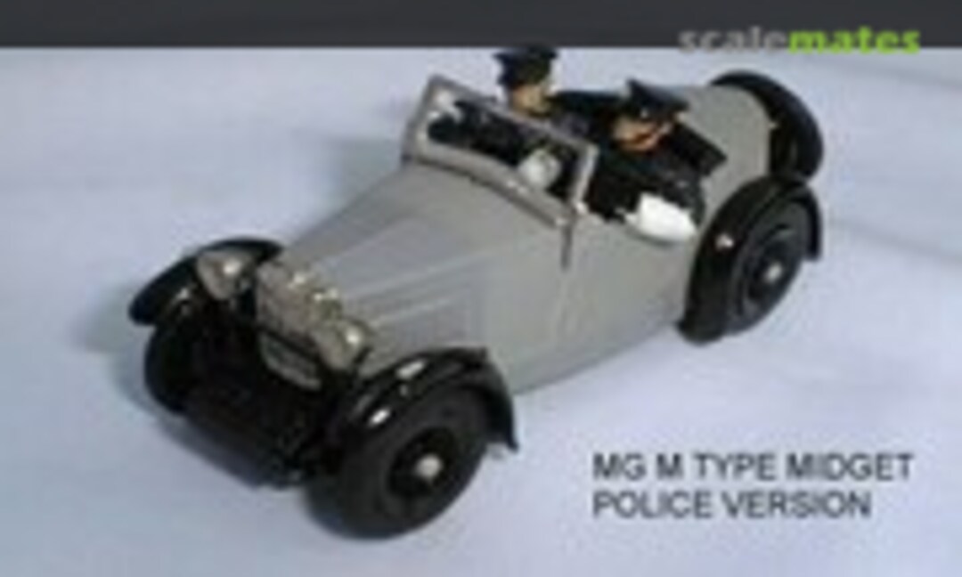 1:43 MG M-Type Midget Police Car (K&R Replicas KRES3) KRES3