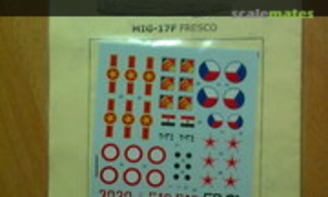 1:72 Mig-17F Fresco (Bilek č.72925) č.72925