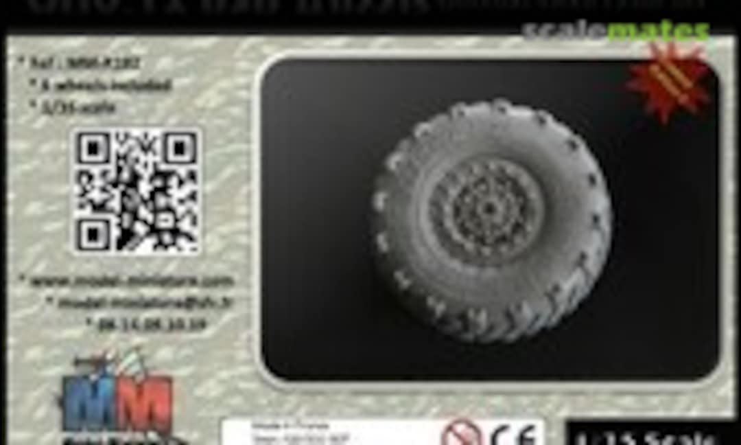 1:35 AMX-10 RCR wheel set (Model Miniature MM-R182)