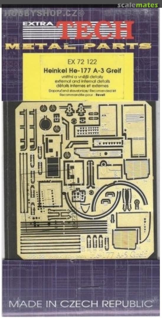 Boxart Heinkel He-177 A-3 'Greif' EX 72 122 Extratech Boxart Heinkel He-177 A-3 'Greif' EX 72 122 Extratech