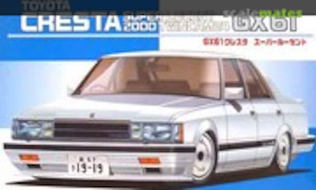 1:24 Toyota Cresta Super Lucent 2000 Twincam24 GX61 (Fujimi 03656)