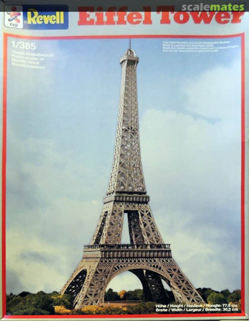 Boxart Eiffel Tower 08876 Revell/ceji