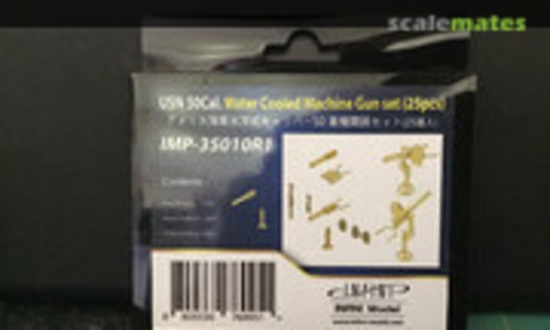 1:350 USN 50cal.Water Cooled Machine Gun Set (25PCs) (INFINI Model IMP-35010R1) IMP-35010R1