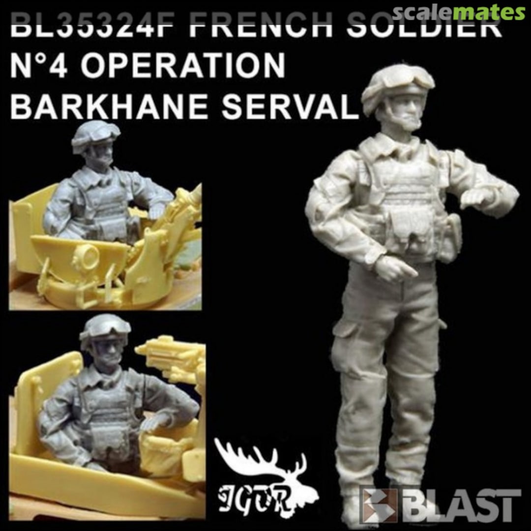 Boxart Soldier No.4 OPERATION BARKHANE SERVAL BL35324F Blast Models Boxart Soldier No.4 OPERATION BARKHANE SERVAL BL35324F Blast Models