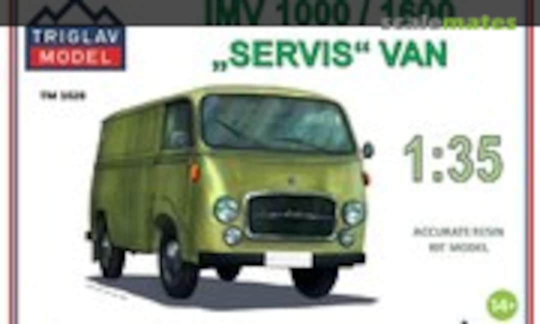 1:35 IMV 1000/ 1600 "Servis" Van (Triglav model TM 1028) TM 1028