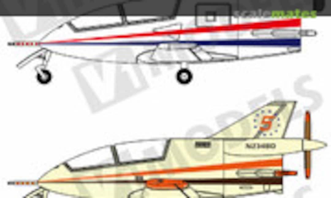1:144 BD-5B & BD-5J (V1models V1-3030) V1-3030