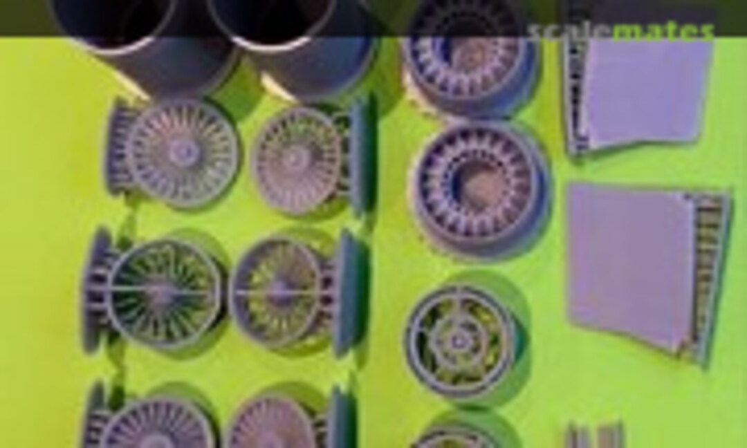 1:32 McDonnell Douglas F-4K/M Phantom Intake and Exhaust parts (Aerocraft Models ACM-32053) ACM-32053