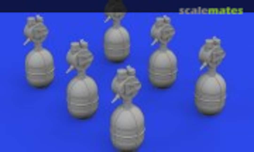 1:32 WWII USAAF Oxygen Cylinder A-4 PRINT (Eduard 632199) 632199