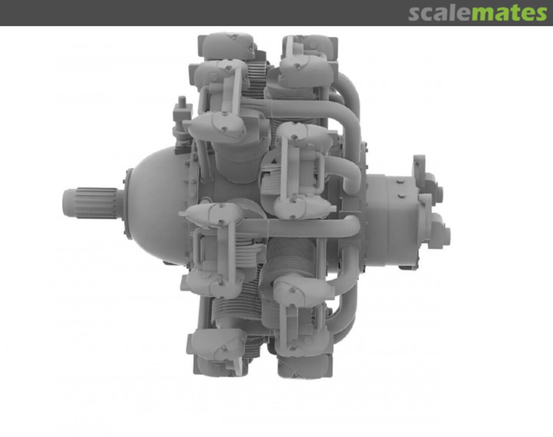 Boxart Pratt & Whitney R-1830 E446-11078 KatModel Boxart Pratt & Whitney R-1830 E446-11078 KatModel