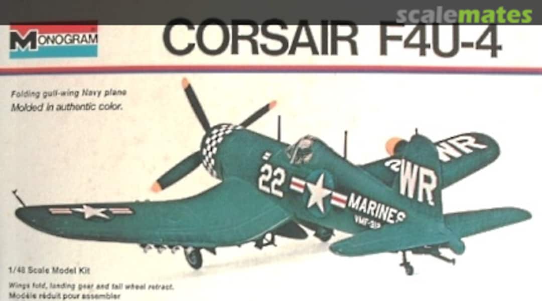 Boxart Corsair F4U-4 6833 Monogram Boxart Corsair F4U-4 6833 Monogram
