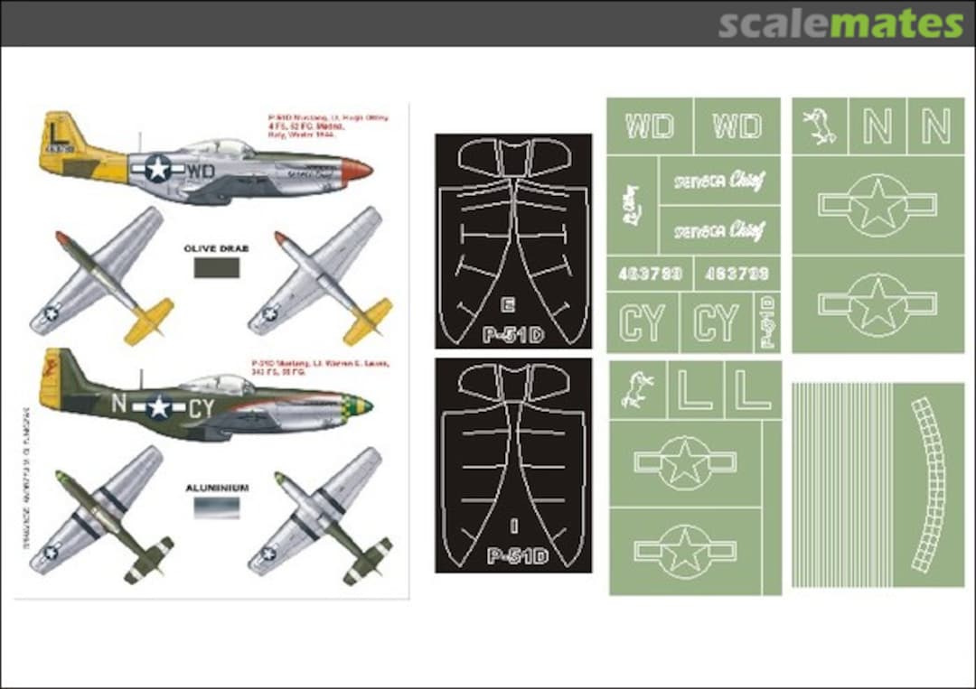 Boxart P-51D Mustang K24045 Montex Boxart P-51D Mustang K24045 Montex