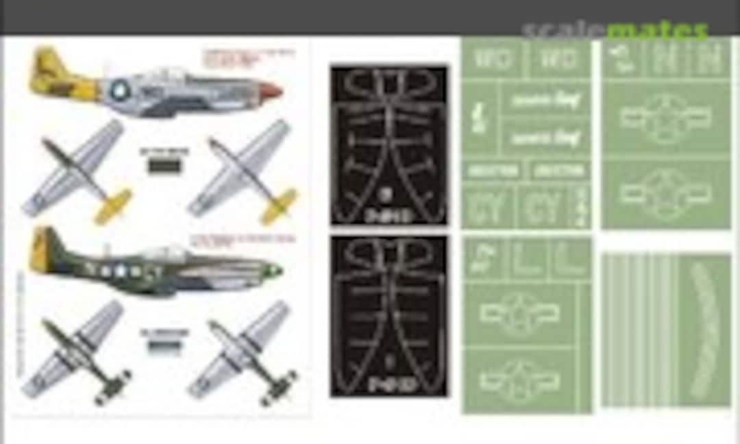 1:24 P-51D Mustang (Montex K24045)