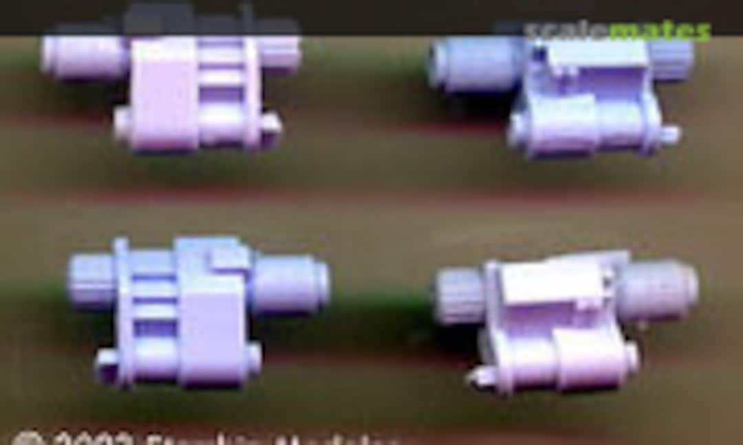 1:72 Starfury Mk I Cannon Accurizing Set (Starship Modeler Kit Factory SSM-M011) SSM-M011