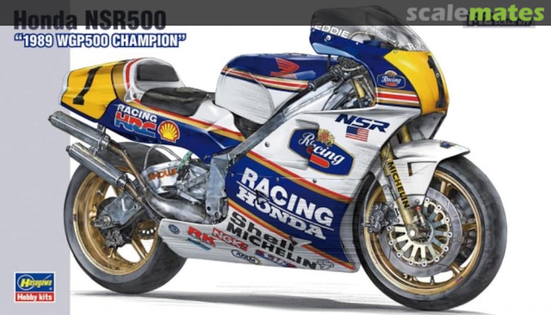 Boxart Honda NSR500 1989 WGP500 Champion 21504 Hasegawa