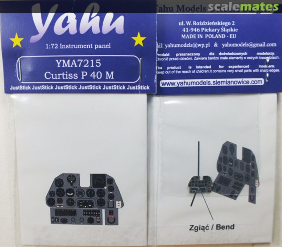 Boxart P-40 M Warhawk YMA7215 Yahu Models Boxart P-40 M Warhawk YMA7215 Yahu Models