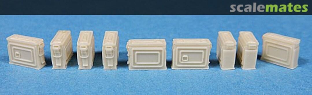 Boxart WWII Allied .30 Cal. Ammo Boxes 135007 Ultracast Boxart WWII Allied .30 Cal. Ammo Boxes 135007 Ultracast