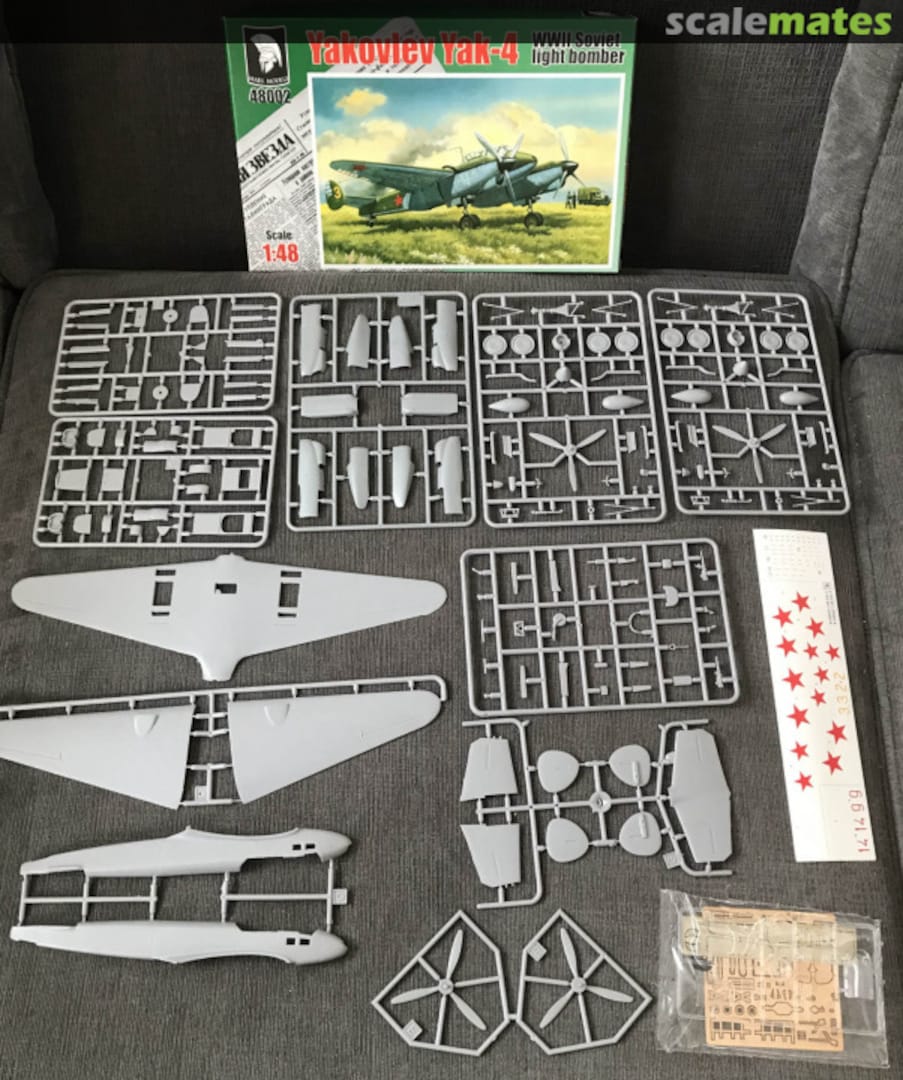 Contents Yakovlev Yak-4 48002 Mars Models Contents Yakovlev Yak-4 48002 Mars Models