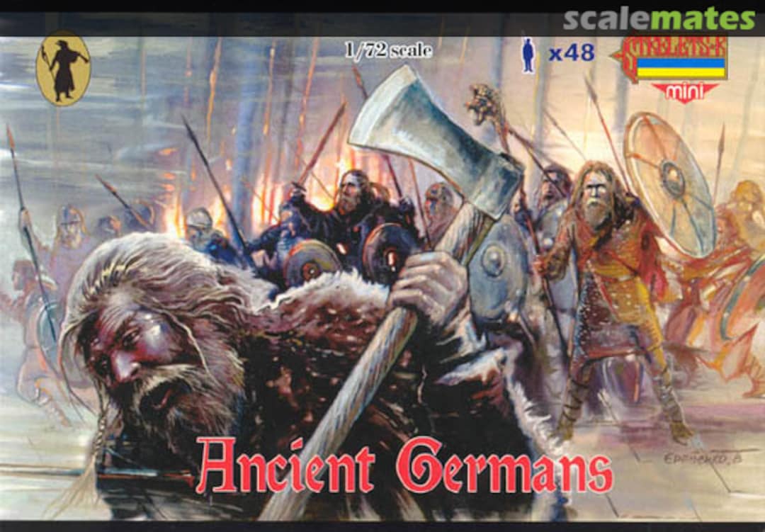 Boxart Ancient Germans M035 Strelets-R Boxart Ancient Germans M035 Strelets-R