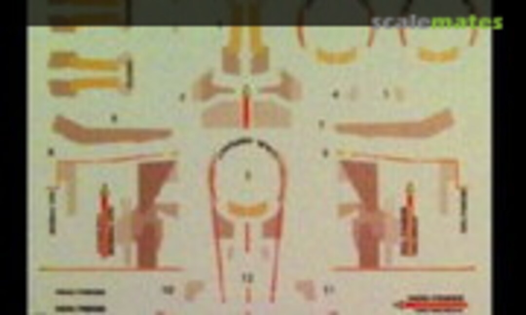 1:2500 U.S.S. Defiant Aztec Decals - On Screen Gray (Acreation Models ACM 168) ACM 168