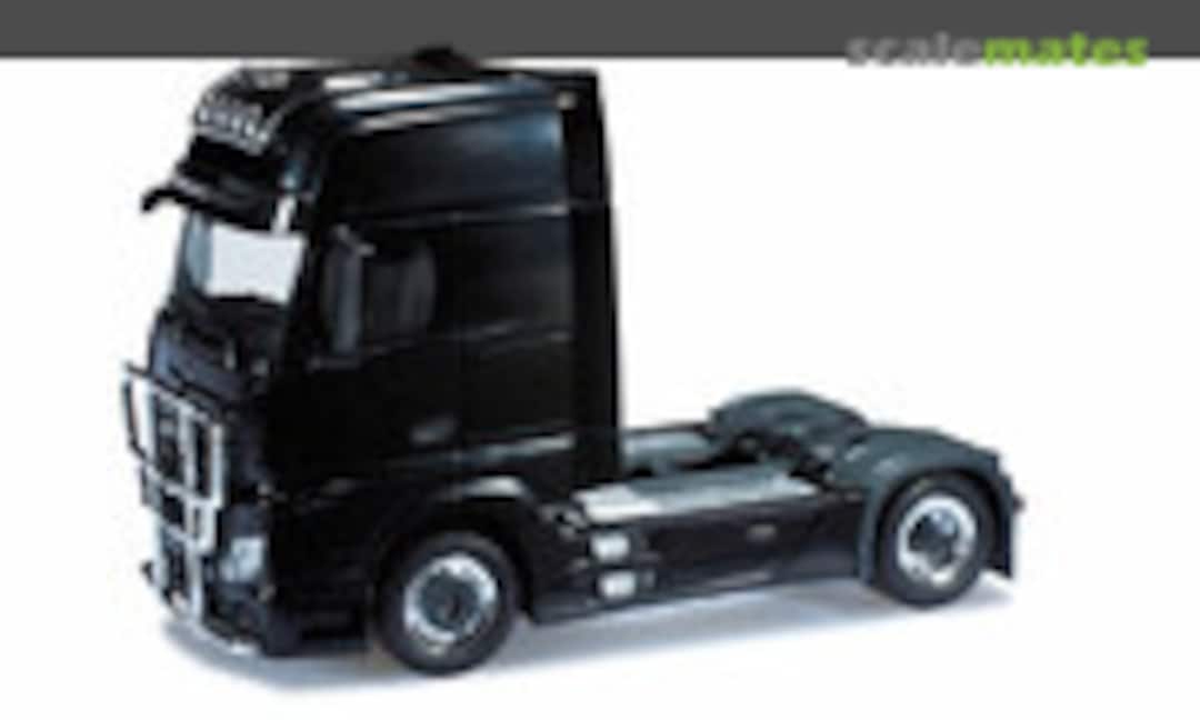 Mercedes-Benz Actros Gigaspace Zugmaschine mit Rammschutz und Lampenbügel (Herpa 301664)