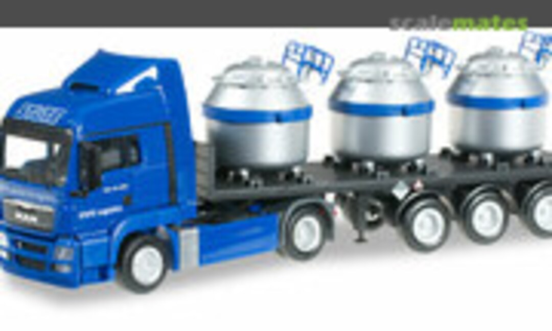 MAN TGS LX Flüssigaluminium-Sattelzug "Stute" (Herpa 916509)