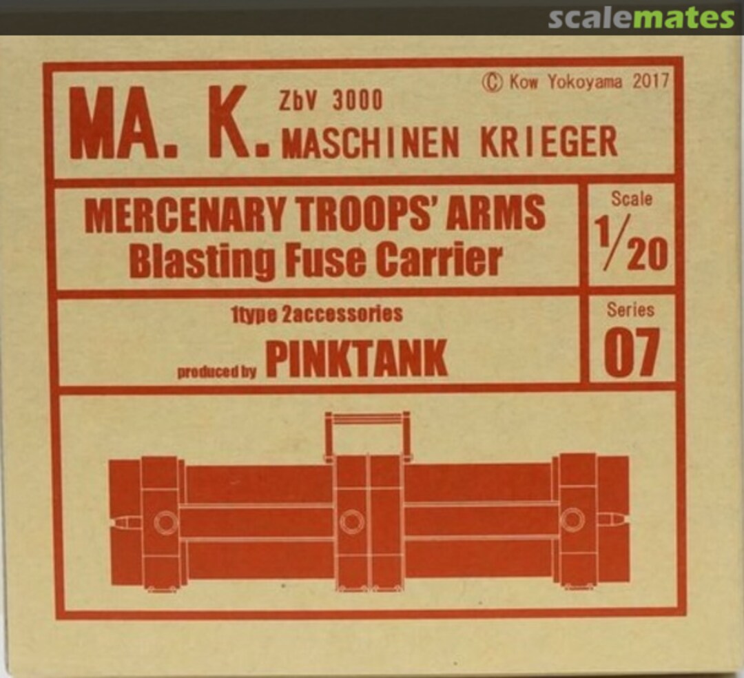 Boxart Blasting Fuse Carrier Series 07 Pink Tank Boxart Blasting Fuse Carrier Series 07 Pink Tank