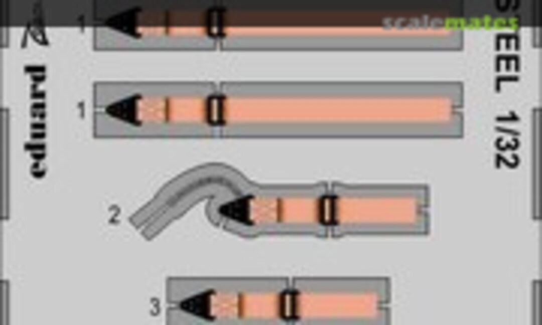 1:32 Fokker D.VII seatbelts (Eduard 33176) 33176