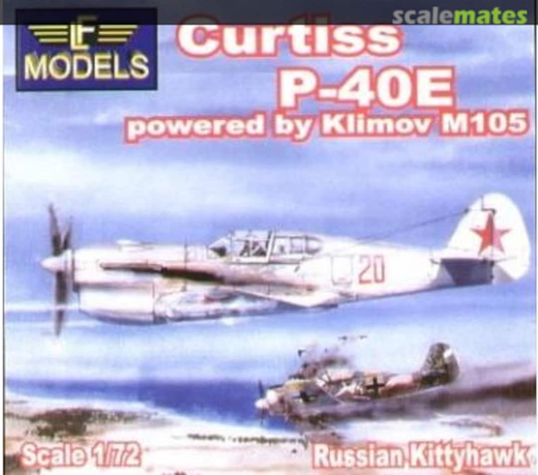 Boxart Curtiss P-40E powered by Klimov M105 Russian Kittyhawk 7231 LF Models Boxart Curtiss P-40E powered by Klimov M105 Russian Kittyhawk 7231 LF Models