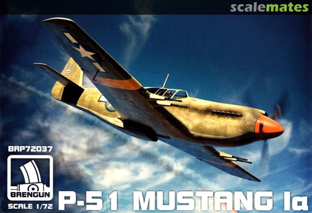 Boxart P-51 Mustang Ia BRP72037 Brengun Boxart P-51 Mustang Ia BRP72037 Brengun