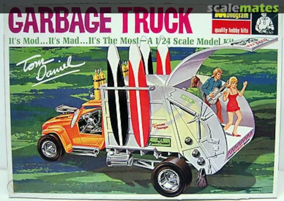 Boxart Garbage Truck 85-6739 Monogram Boxart Garbage Truck 85-6739 Monogram